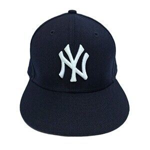 Bed Stuy Fly New York Yankees GEK Dark Navy Blue Fitted Hat Cap 6 3/8 Kids